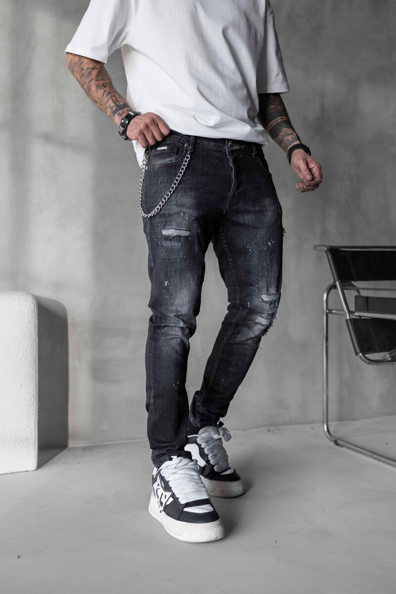 Lux Denim Black Jeans 16422