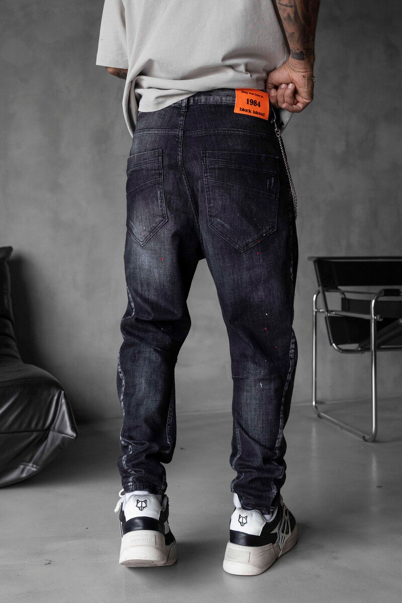 Lux Denim Black Jeans 17015