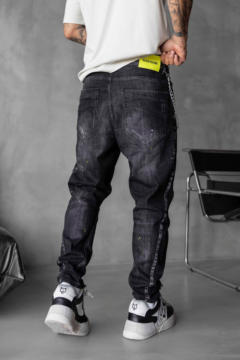 Lux Denim Black Jeans 17016