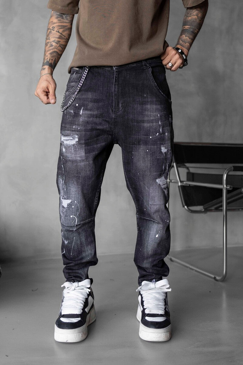 Lux Denim Black Jeans 17017