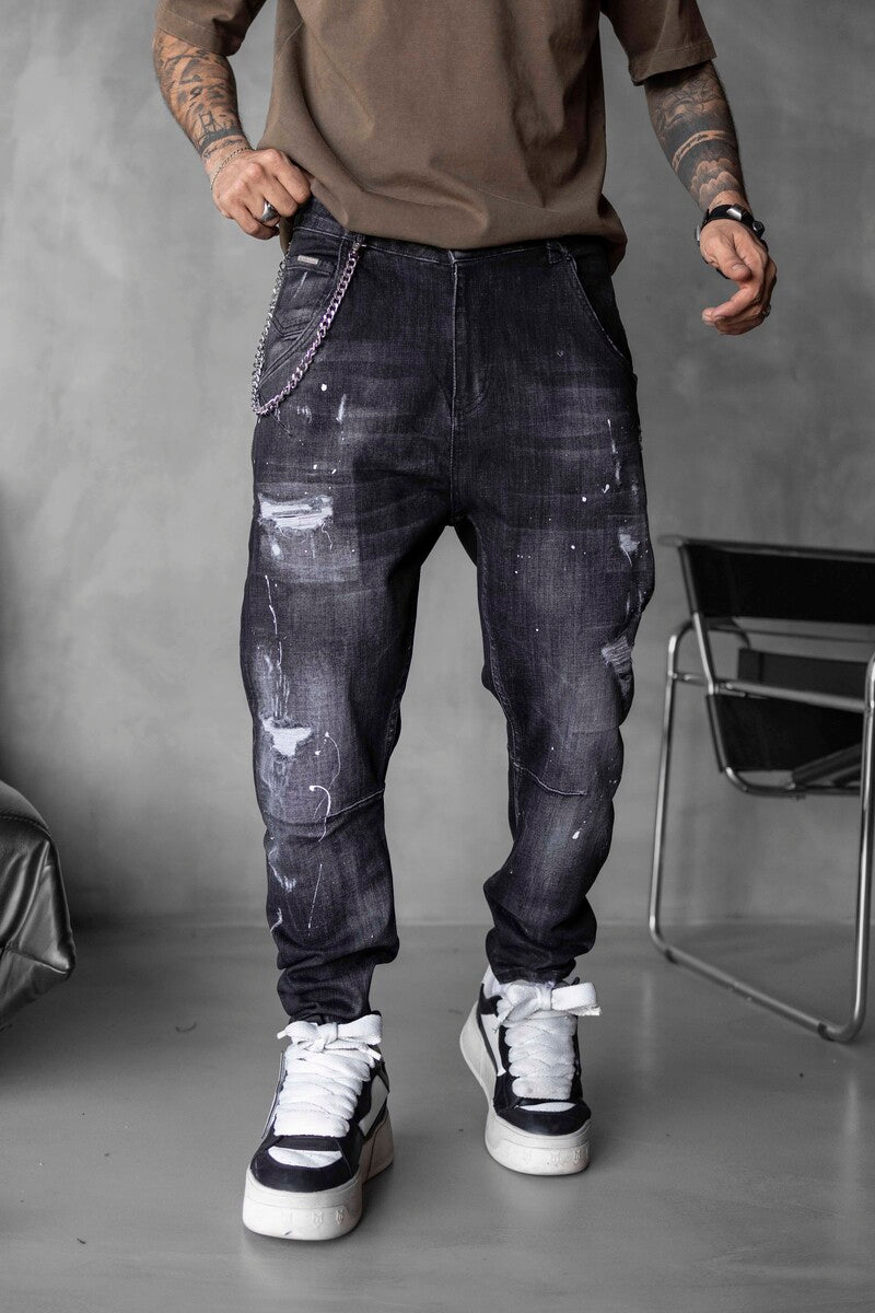 Lux Denim Black Jeans 17017