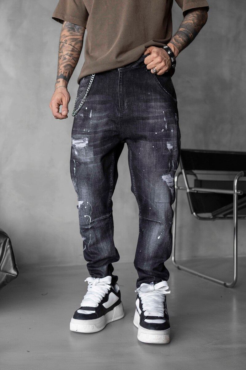 Lux Denim Black Jeans 17017