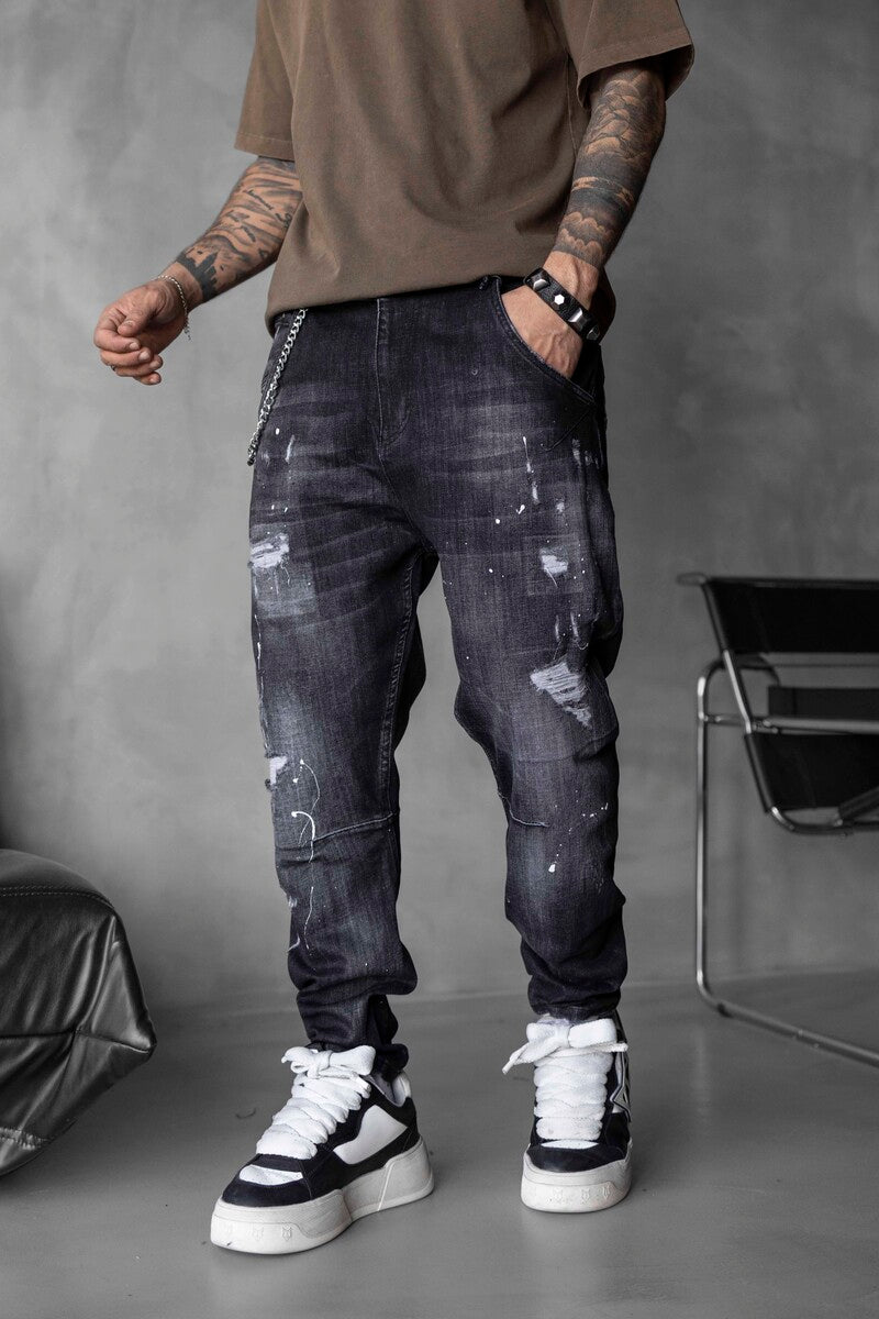 Lux Denim Black Jeans 17017