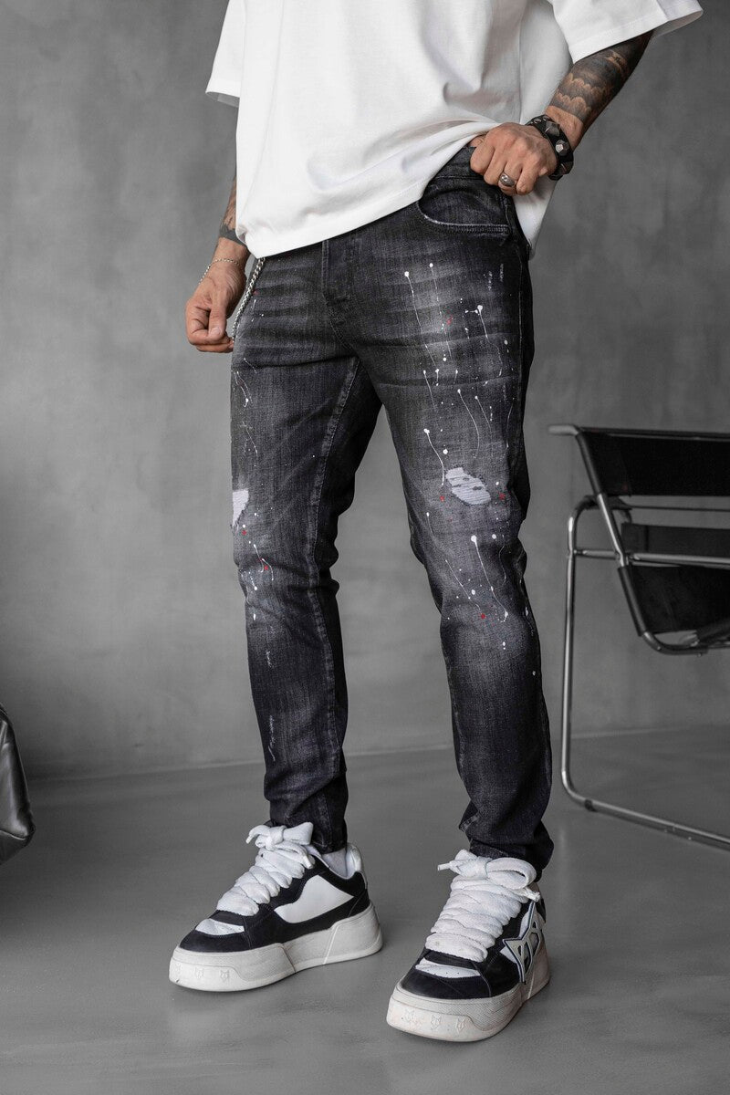 Lux Denim Black Jeans 17028