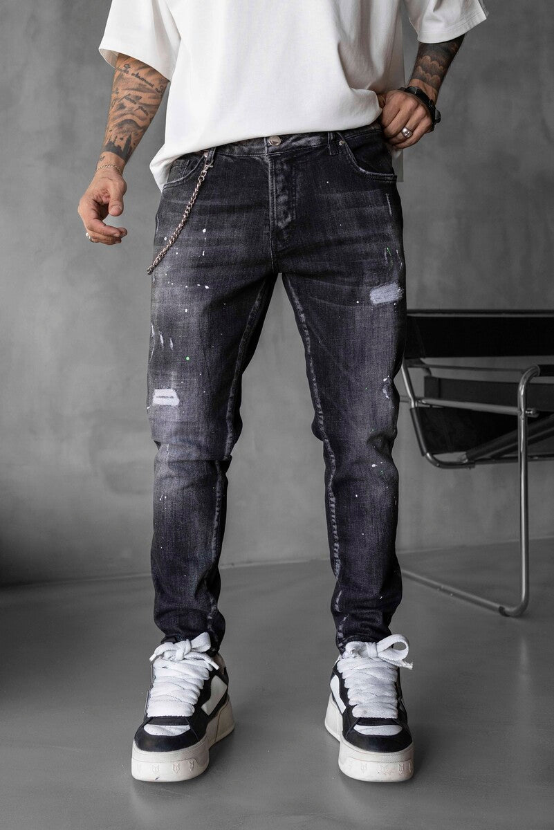 Lux Denim Black Jeans 17029