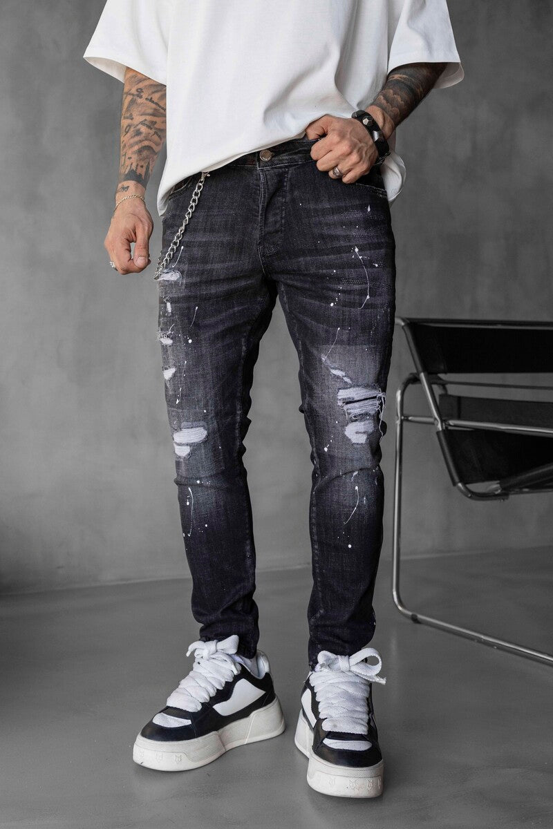 Lux Denim Black Jeans 17030