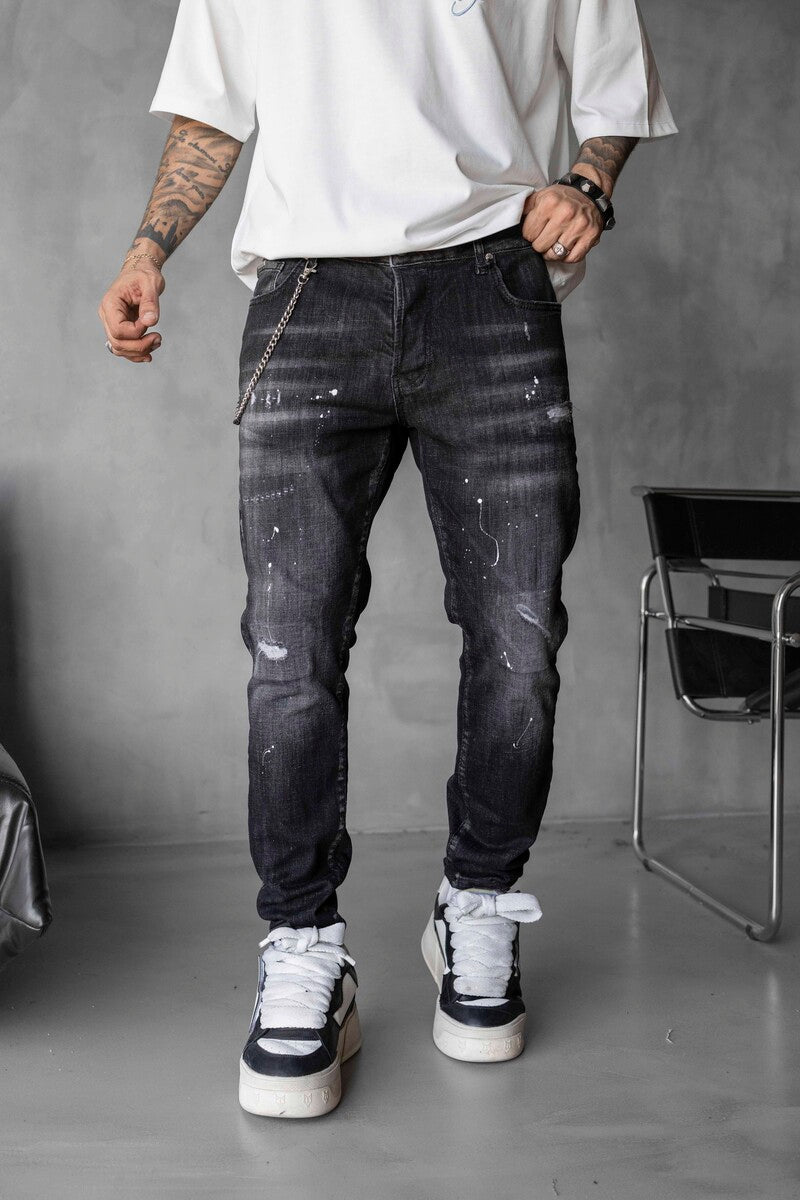 Lux Denim Black Jeans 17031