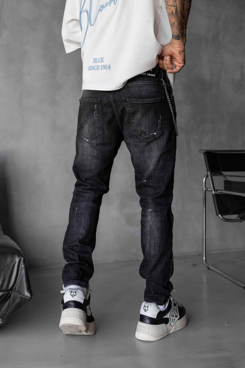 Lux Denim Black Jeans 17031