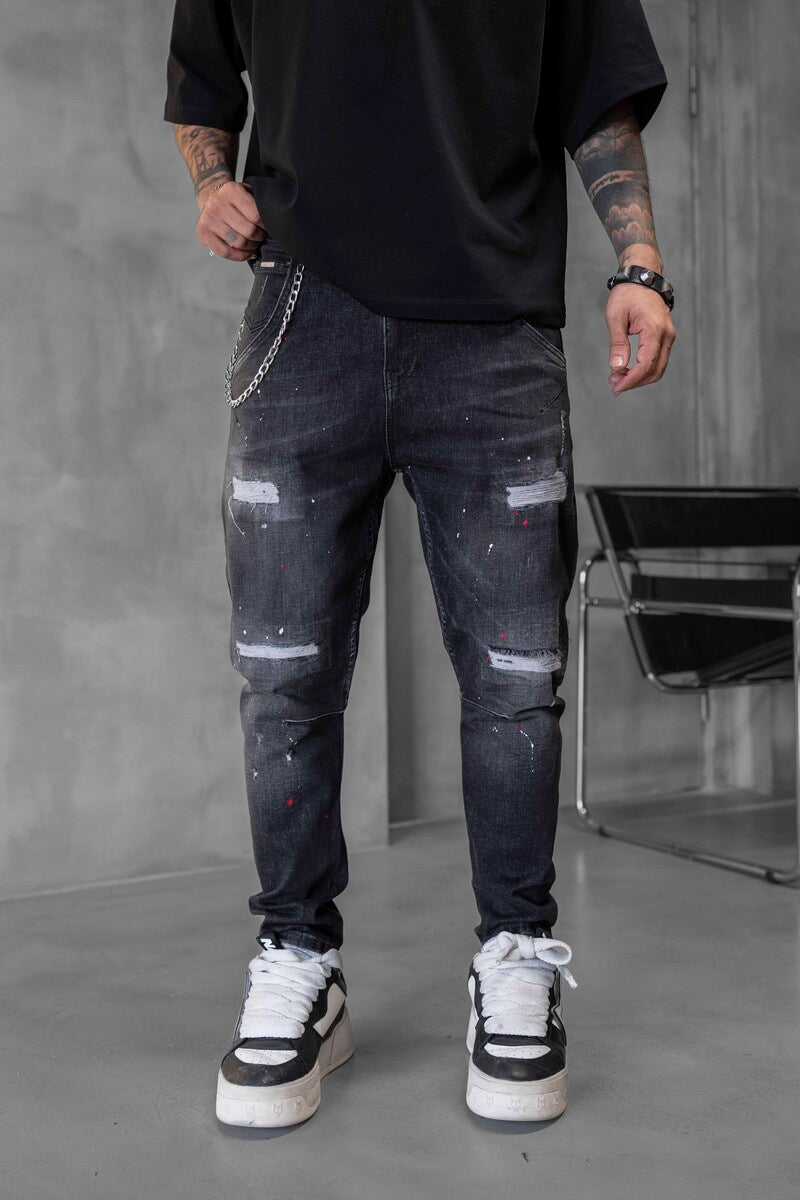 Lux Denim Black Jeans 17045