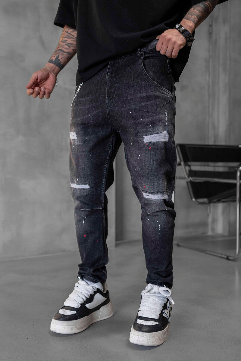 Lux Denim Black Jeans 17045