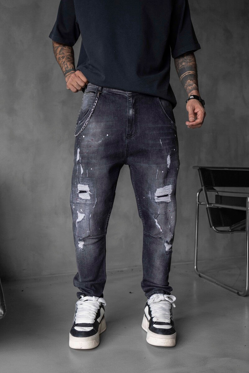 Lux Denim Black Jeans 17046