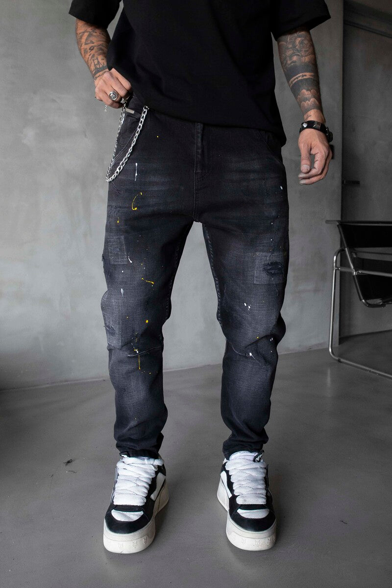 Lux Denim Black Jeans 17049