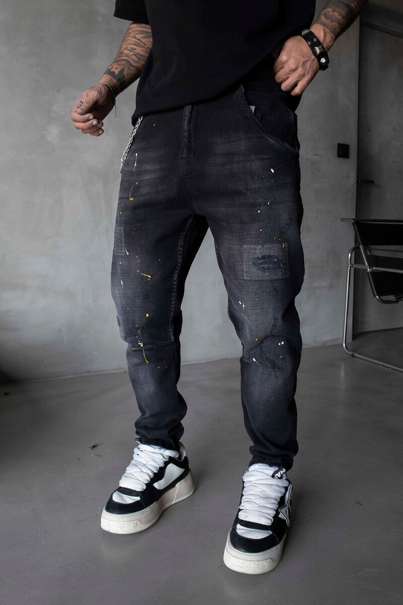 Lux Denim Black Jeans 17049