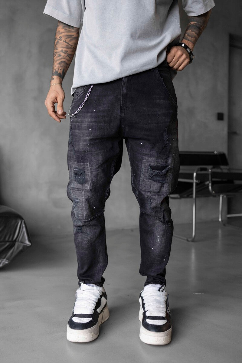 Lux Denim Black Jeans 17050