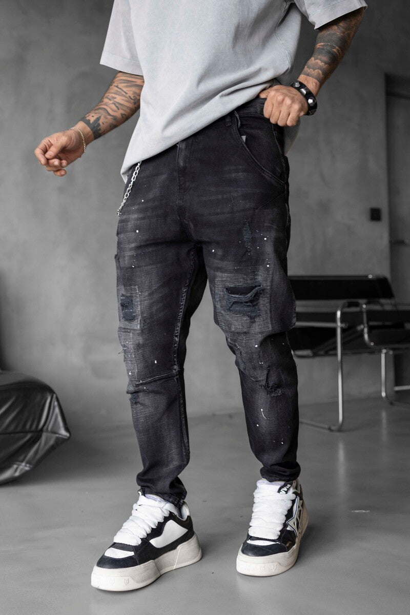 Lux Denim Black Jeans 17050