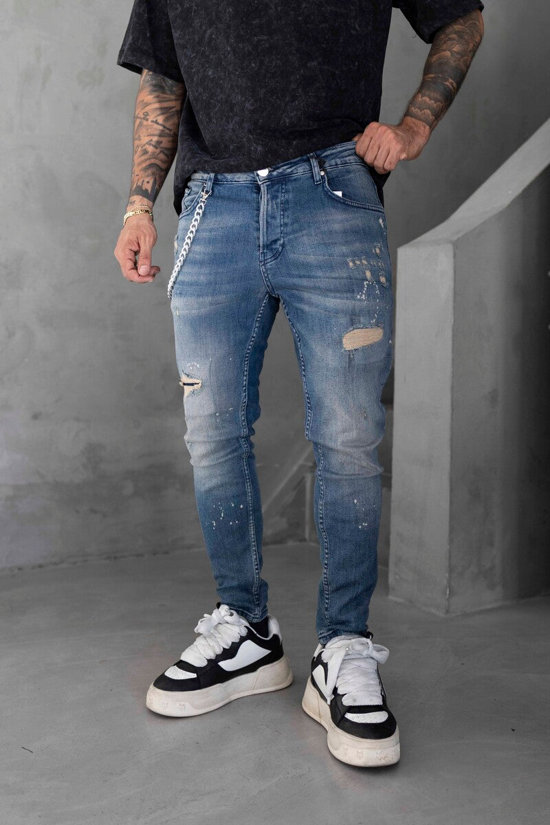 Lux Denım Blue Jeans 16136