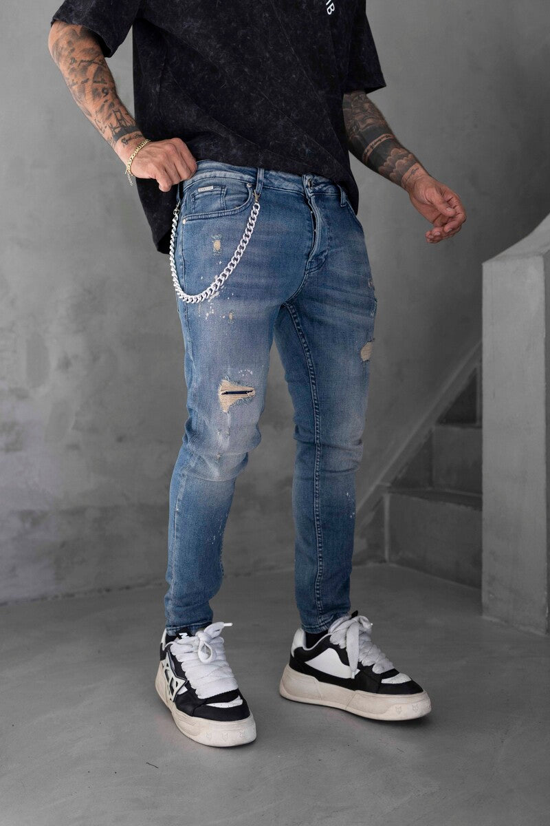 Lux Denım Blue Jeans 16136