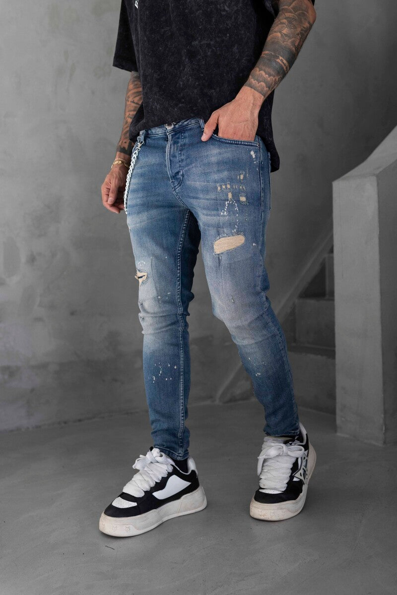 Lux Denım Blue Jeans 16136