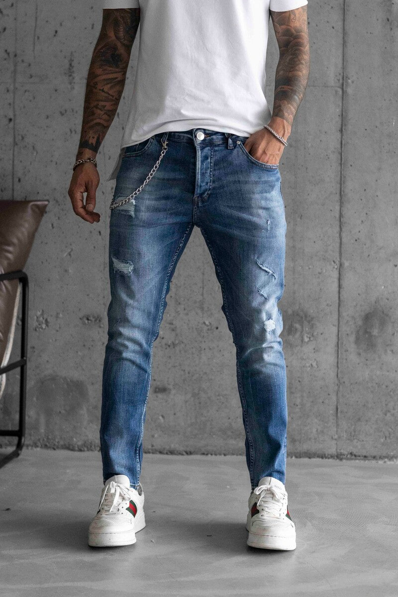 Lux Denım Blue Jeans 16140