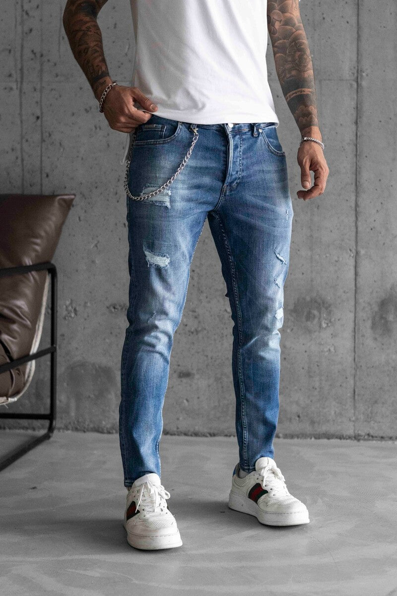 Lux Denım Blue Jeans 16140