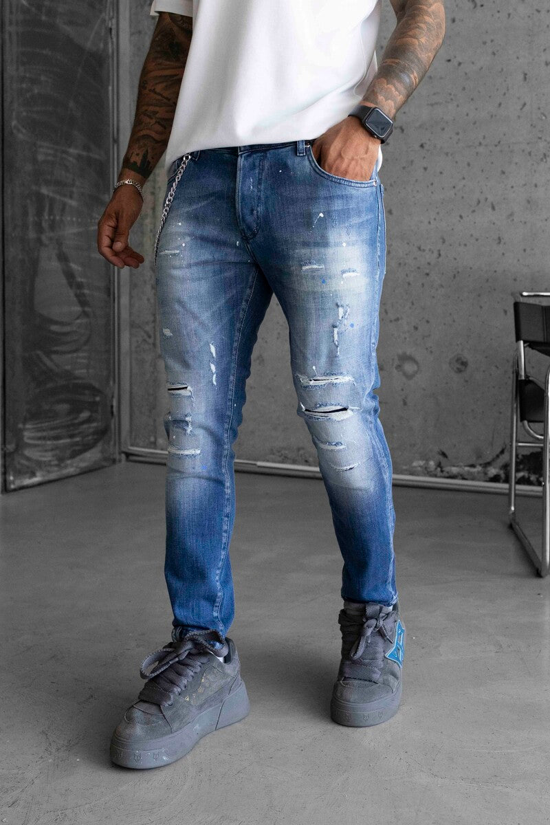 Lux Denım Blue Jeans 16657