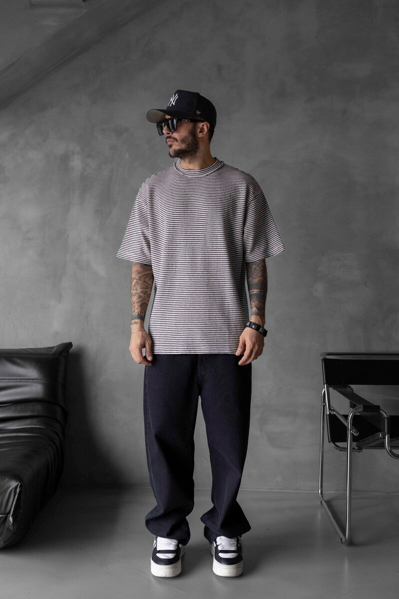 STRIPED T-SHIRT WHITE 1721