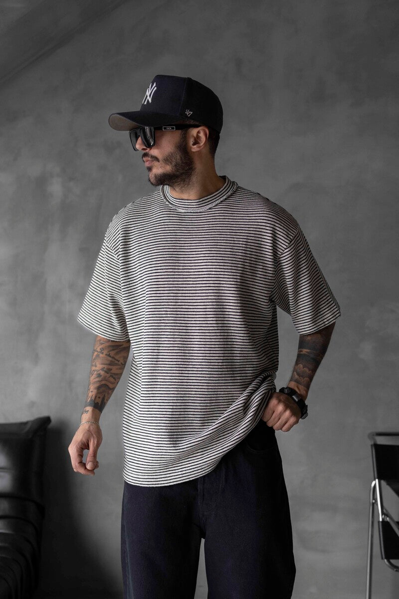 STRIPED T-SHIRT WHITE 1721