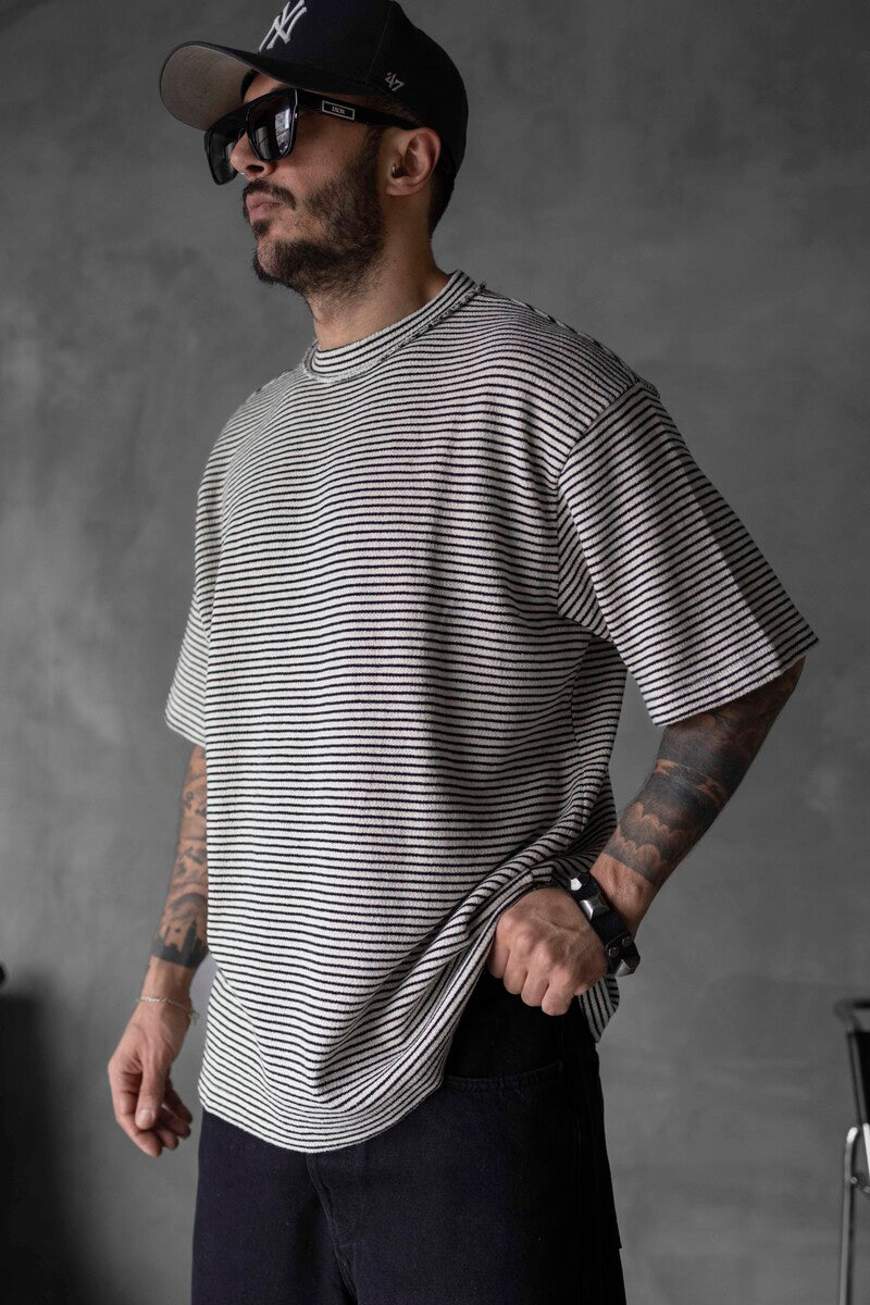STRIPED T-SHIRT WHITE 1721
