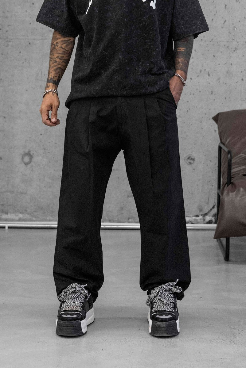 Parachute Jogger Pants Black 16286