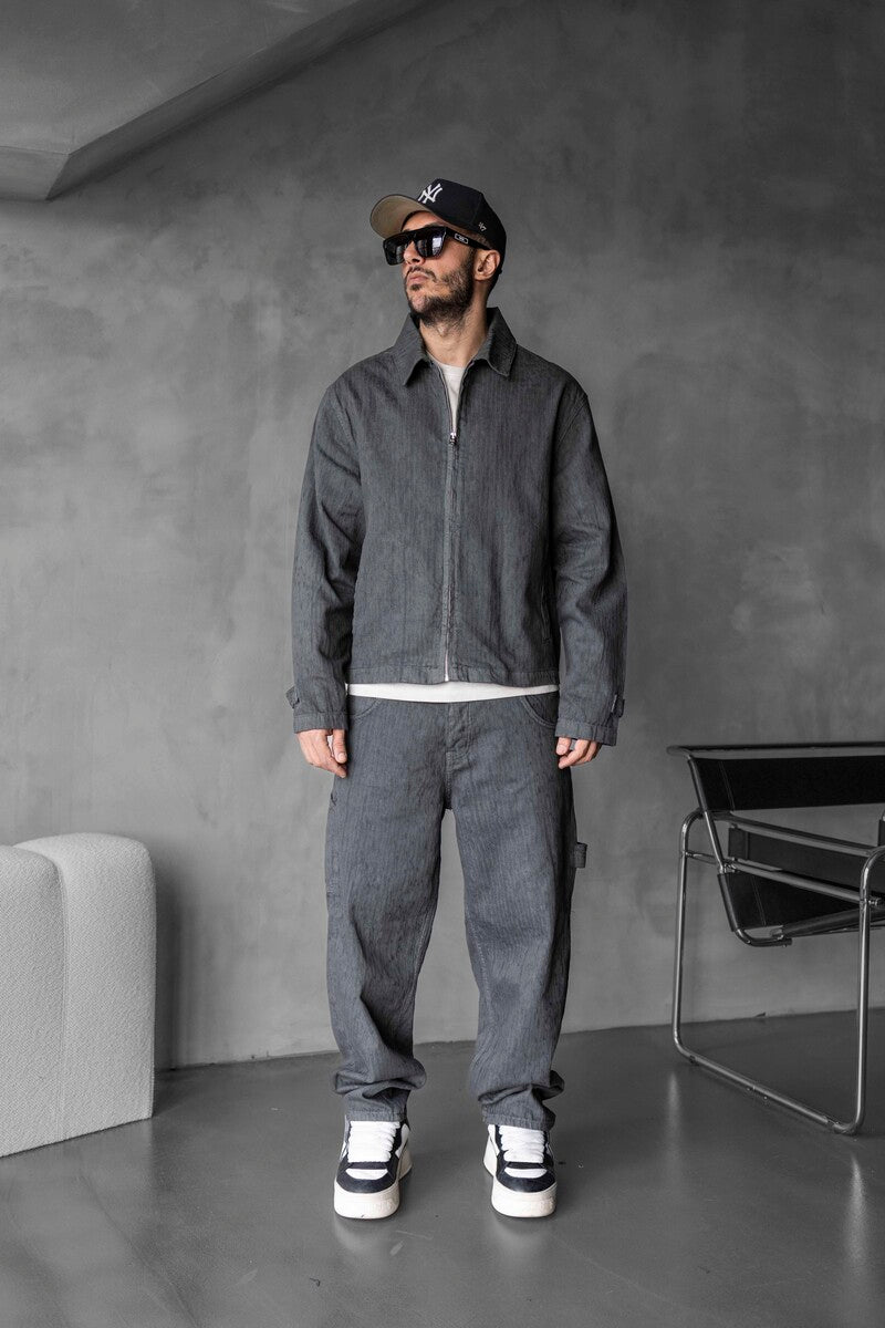 PETROL JEANS JACKET SETS  17037