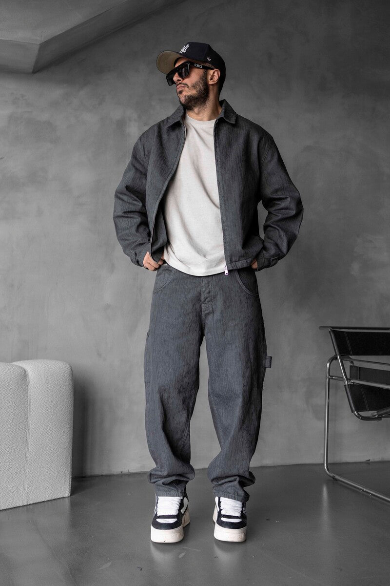 PETROL JEANS JACKET SETS  17037