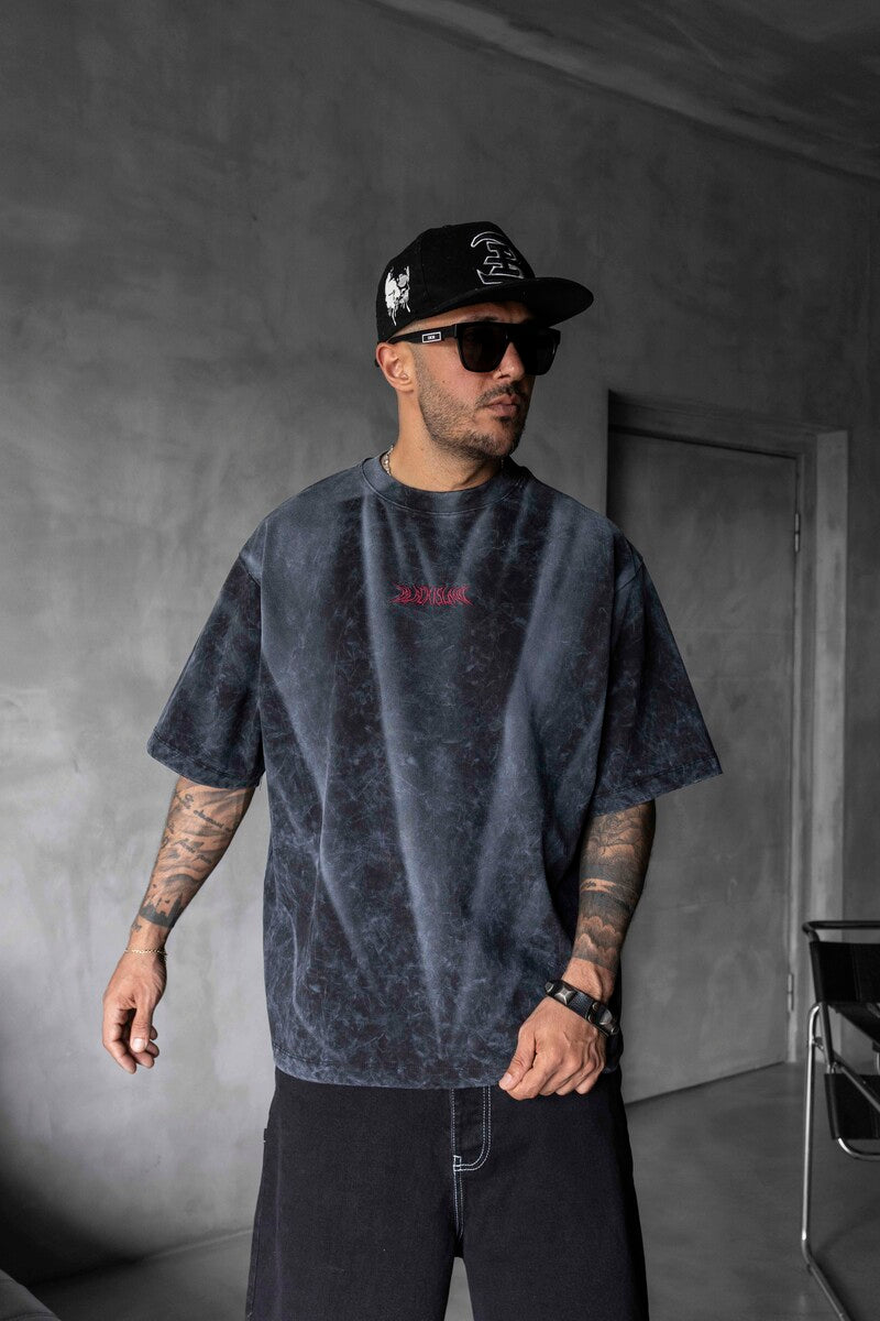 Printed Black T-shirt 1893