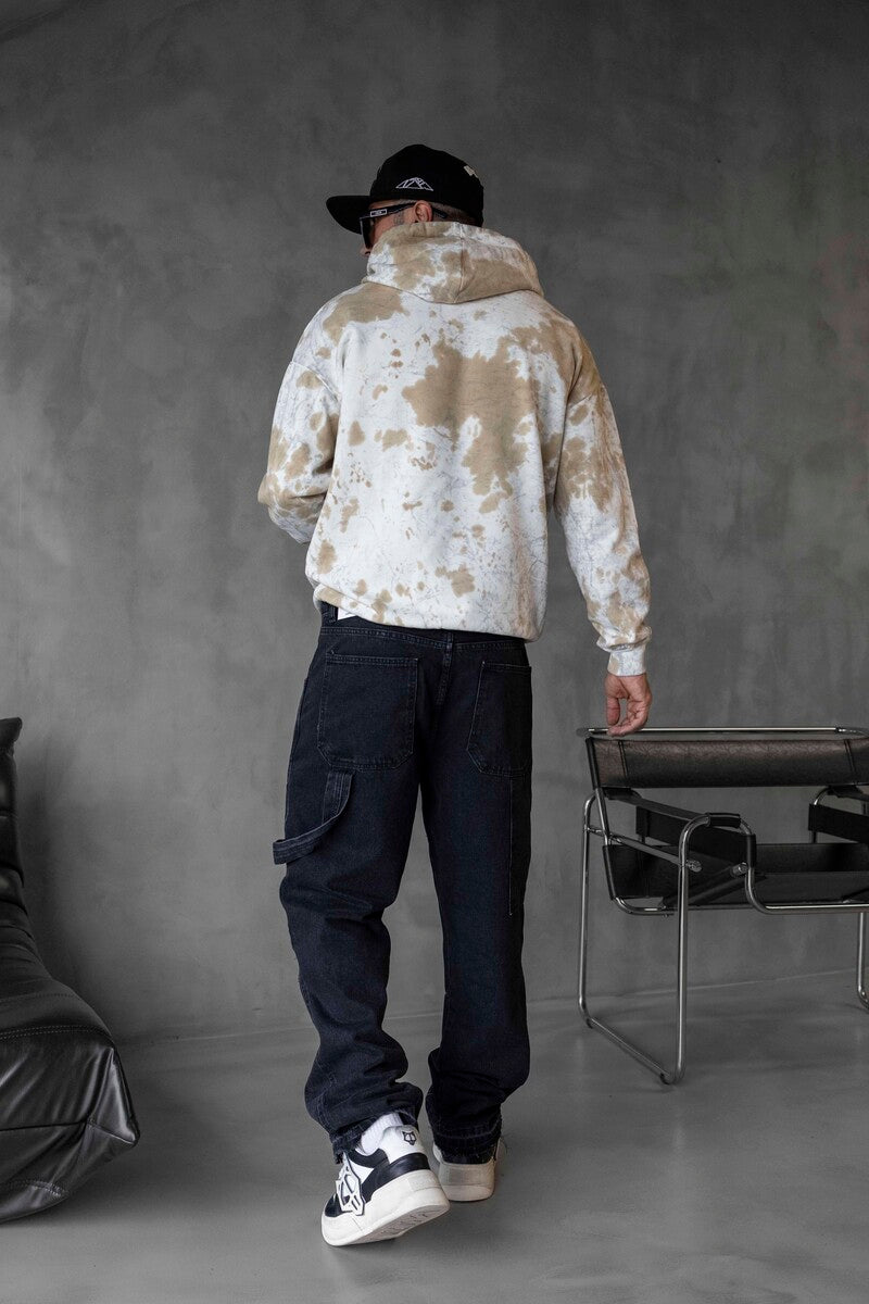 Saint Printed Off White Hoodie 1496