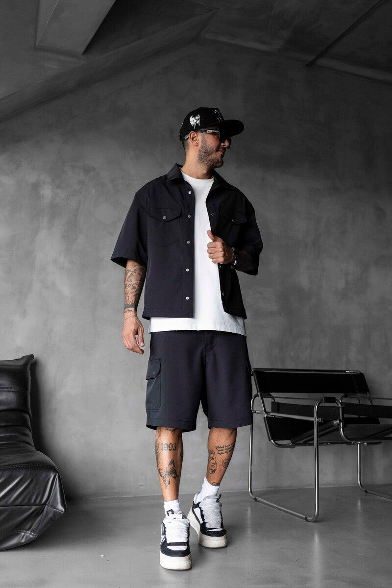 Shirts & Shorts Black 17146-45