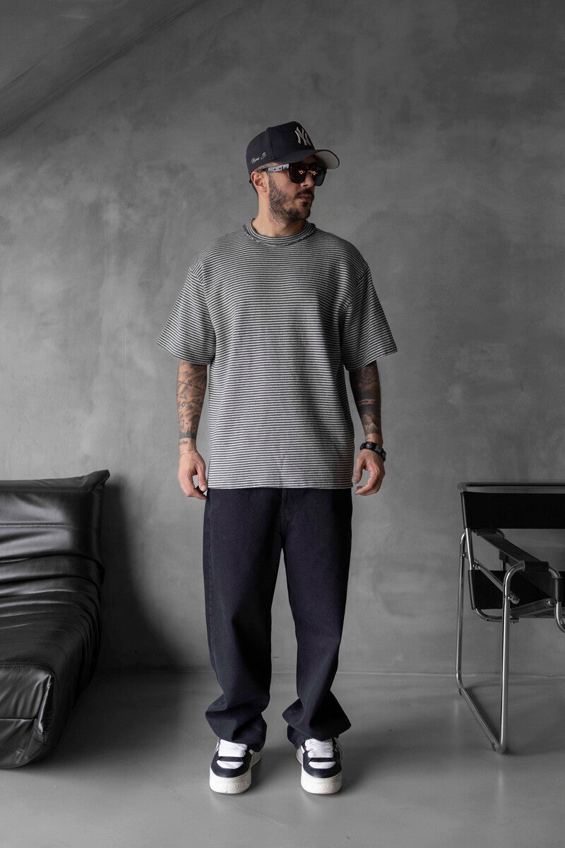 STRIPED T-SHIRT GREEN 1721