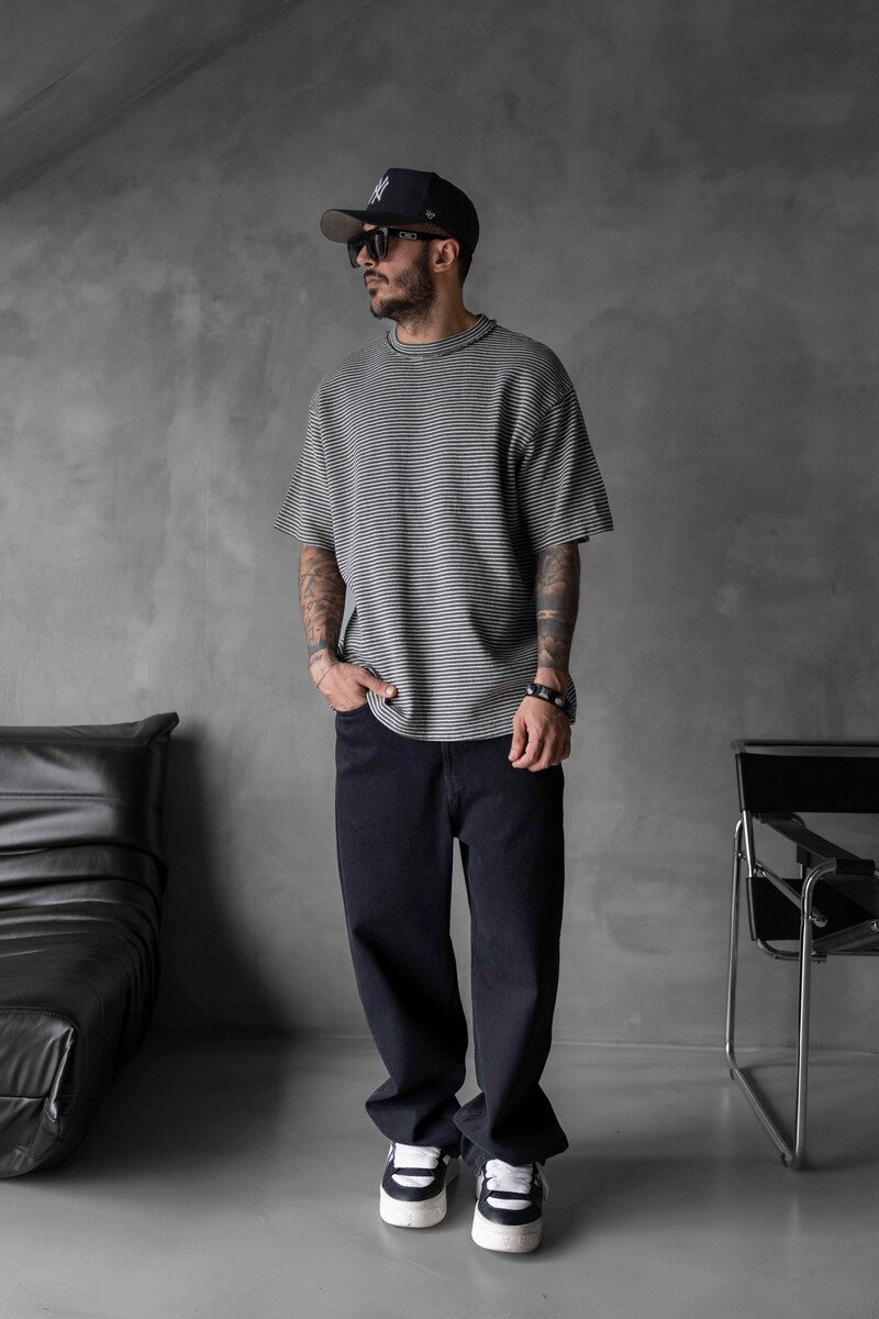 STRIPED T-SHIRT GREEN 1721