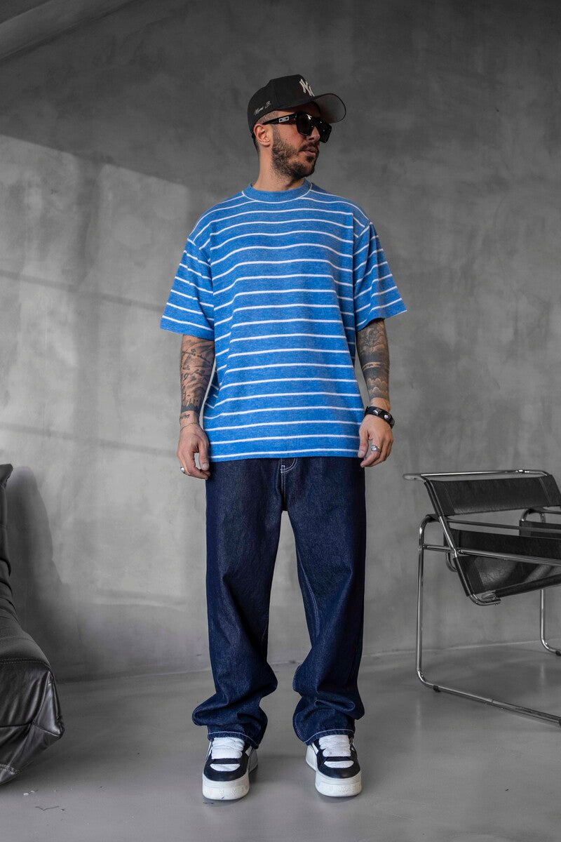 STRIPED T-SHIRT BLUE 1635