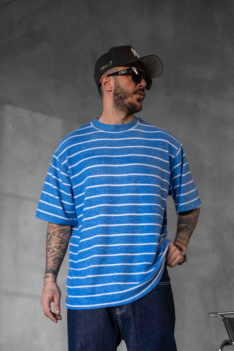 STRIPED T-SHIRT BLUE 1635