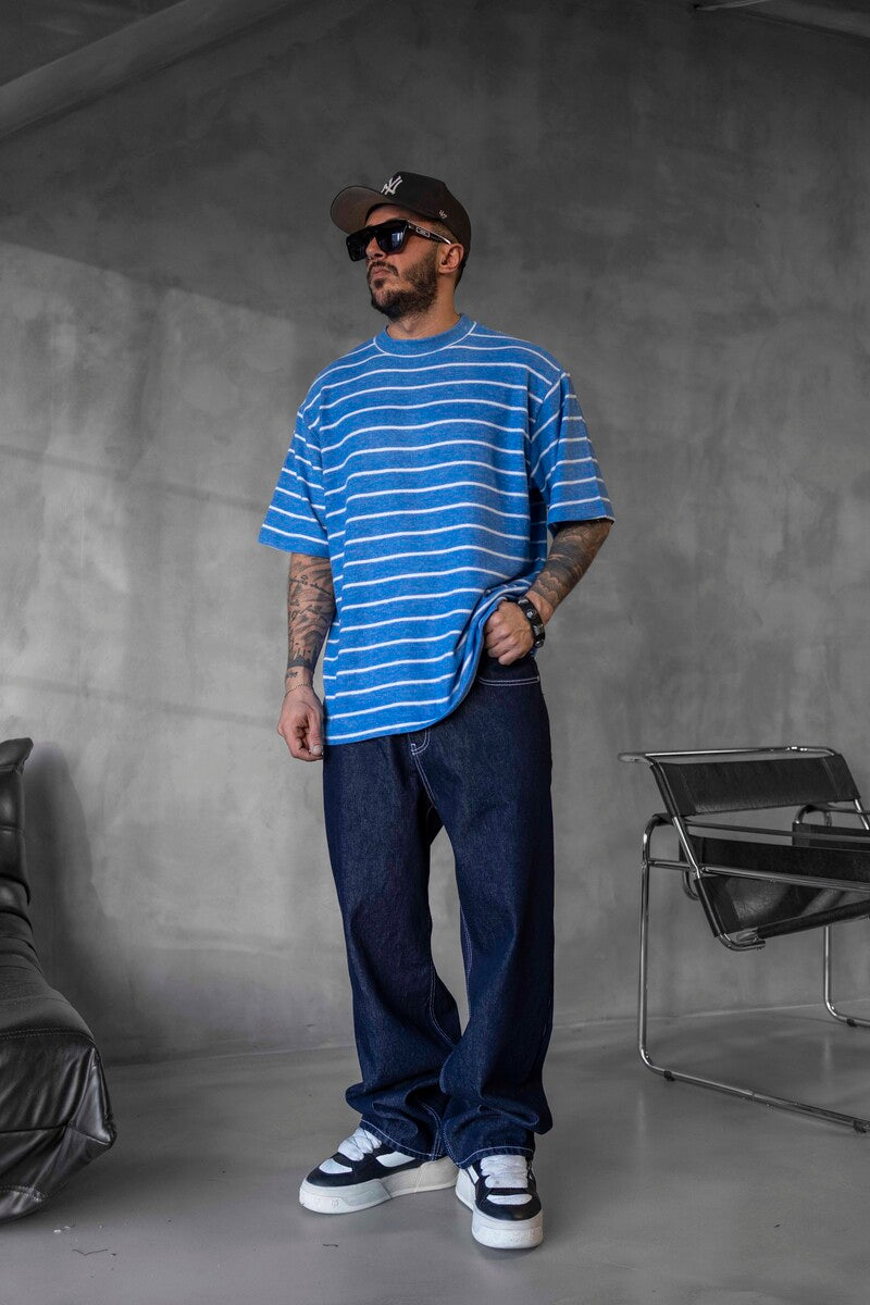 STRIPED T-SHIRT BLUE 1635