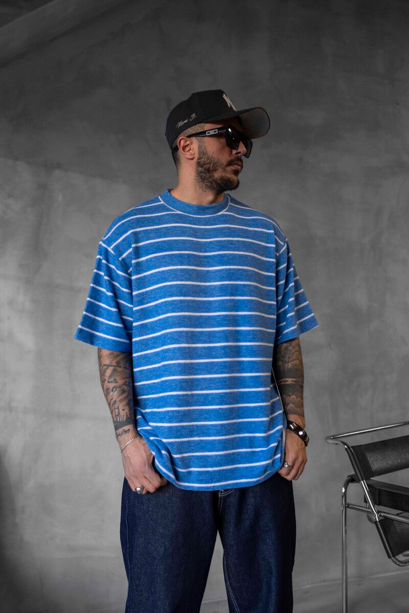 STRIPED T-SHIRT BLUE 1635