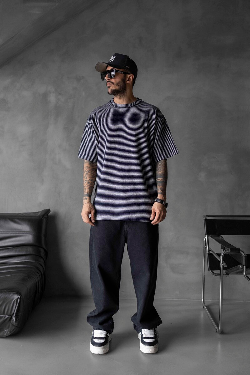 STRIPED T-SHIRT BLUE 1721