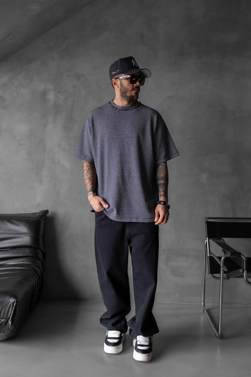 STRIPED T-SHIRT BLUE 1721
