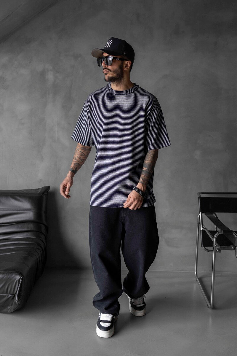 STRIPED T-SHIRT BLUE 1721