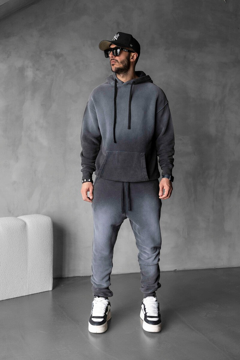 Urban Tracksuit Washed Antrasit 1519-20
