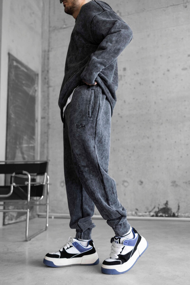 Washed black tracksuıt 1662-64