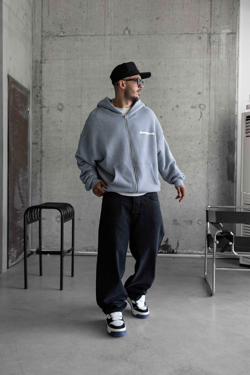 Washed Gray Sweatshirts1658