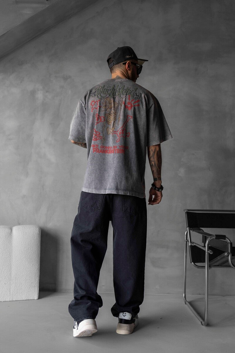 WASHED T-SHIRT ANTRA 1722