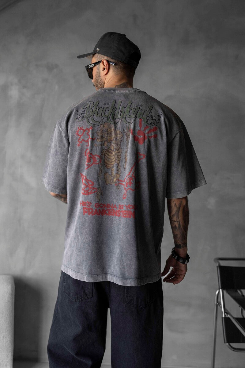 WASHED T-SHIRT ANTRA 1722