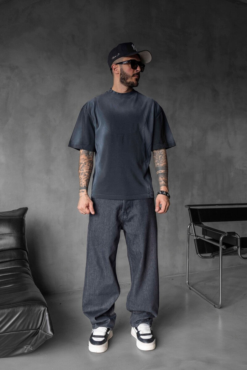 WASHED T-SHIRT LIGHT ANTRA 1821