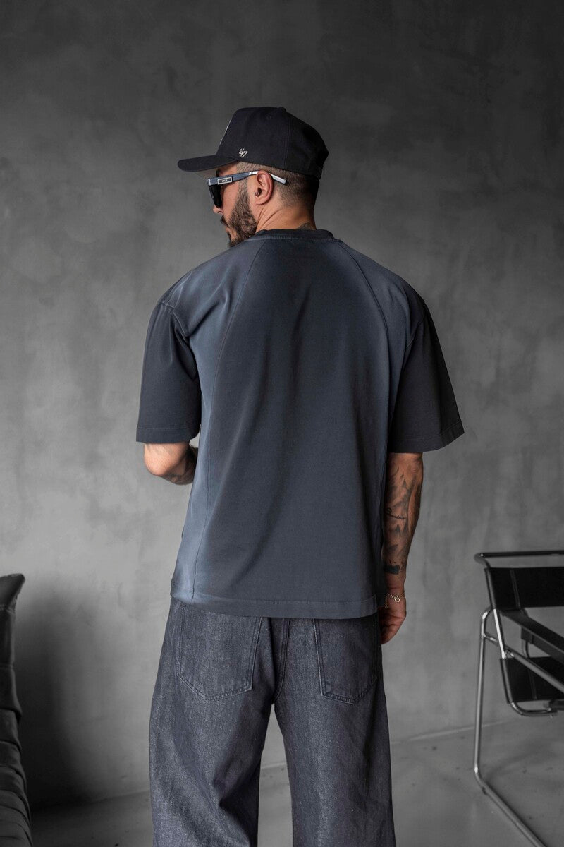 WASHED T-SHIRT LIGHT ANTRA 1821